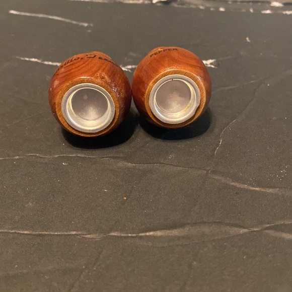 Kitchen Vintage Wooden Amarillo Texas Salt And Pepper Shaker Handmade